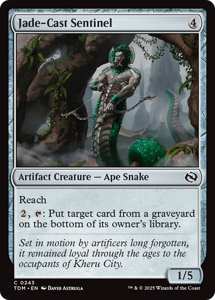 Jade-Cast Sentinel (TDM-243) Foil