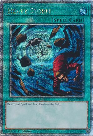Heavy Storm (Quarter Century Secret Rare) - RA03-EN092 Quarter Century Secret Rare 1st Edition