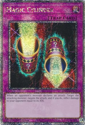 Magic Cylinder (Quarter Century Secret Rare) - RA03-EN115 Quarter Century Secret Rare 1st Edition