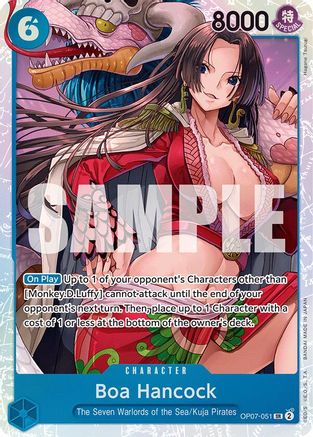 Boa Hancock (051) OP07-051 SR 500 Years in the Future  Foil