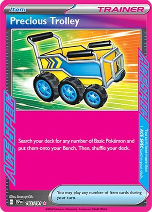 Precious Trolley (185) ACE SPEC Rare Holofoil