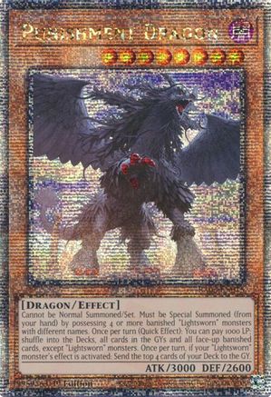 Punishment Dragon (Quarter Century Secret Rare) - RA03-EN015 Quarter Century Secret Rare 1st Edition