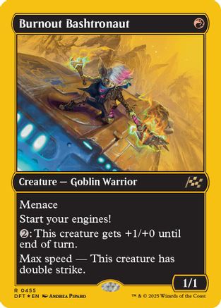 Burnout Bashtronaut (First-Place Foil) (DFT-455) Foil