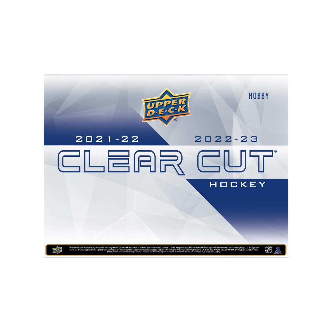 2022/23 Upper Deck Clear Cut Hockey Hobby Box