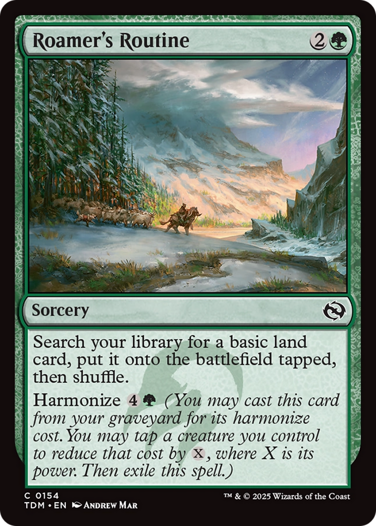 Roamer's Routine (TDM-154) Foil
